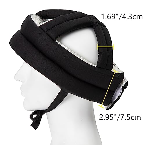 Breathable Safety Protective Hat for Elderly Youth,Anti Fall Head Elderly Helmet,Head Protector for Adults Fall,Soft Helmet for Epilepsy Seizures Prevent Head Injuries,for Home Outdoor by Cepairng - Image 5
