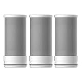 Vida útil del filtro ultra larga de 1200 litros: en comparación con la mayoría de los productos del mercado, este filtro ACF se caracteriza por una larga vida útil superior del filtro. Cada filtro ofrece 3 meses o 1200 litros de agua limpia y fresca, 2 veces más que muchos otros productos. Este es el equivalente a reemplazar hasta 2.000 botellas de agua de plástico (0,5 litros cada una), lo que reduce los residuos de plástico, ahorra dinero y es agradable con el medio ambiente.
