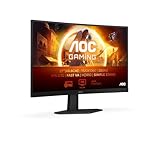 AOC Gaming C27G4ZXED - 27 inch FHD curved monitor, 280 Hz, 1ms, HDR10, FreeSync Premium (1920x1080, HDMI, DisplayPort) black/gray