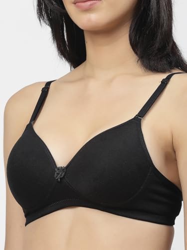 Image of Floret Women's Convertible-Straps T-Shirt Bra Lightly Padded & Non-Wired Medium Coverage Bra