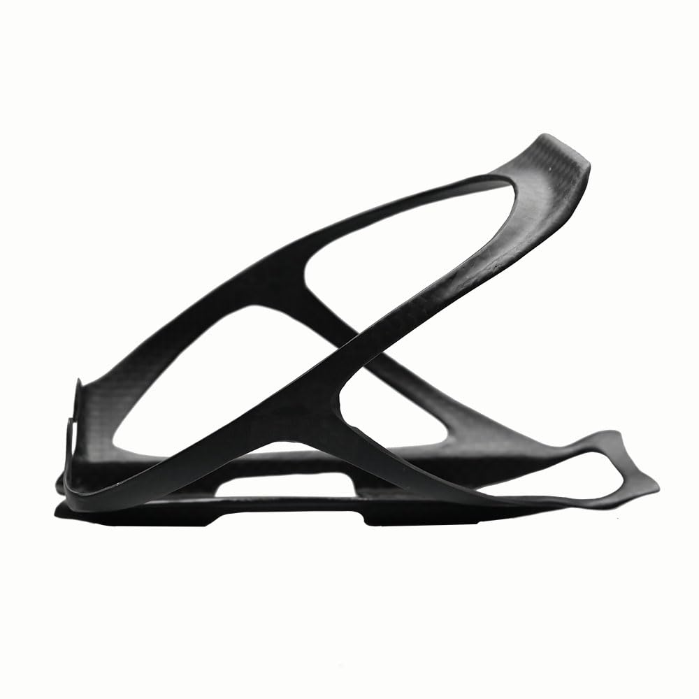 Flaschenhalter Fahrrad Fahrrad-Wasserflaschenhalter, Schwarz, tragbar, Ultraleicht, Vollcarbon, Flaschenhalter, Zubehör Fahrrad Flaschenhalter(Gloss 1pcs)