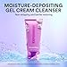 Experiment Plasma Wash Moisture Depositing Gel Cream Cleanser - Hydrating, Barrier Restoring, & Non-Stripping Face Wash w/Glycerin & Jojoba Oil, 5.0 FL OZ - Gentle Facial Cleanser for All Skin Types
