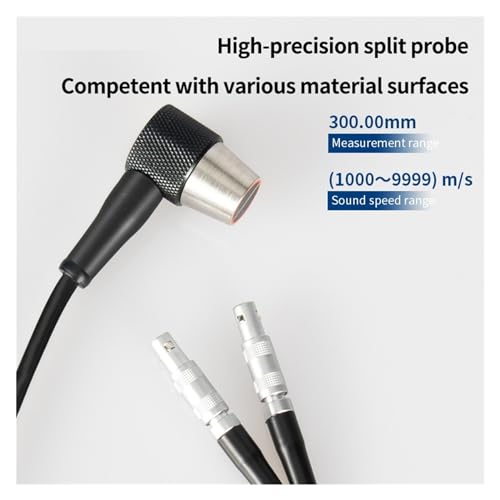 Paint Thickness Tester, Ultrasonic Thickness Gauge SW-6510S Plastic s Ceramics Metal Steel Plate Stainless Steel Pipe Wall Thickness Tester miniatura 4