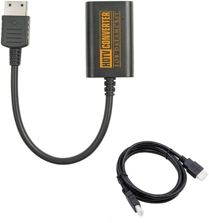 HDMI-Compatible Converter Adapter for Sega Dreamcast Consoles HDMI-Compatible/HD-Link Cable for Dreamcast 480I,480P,576I