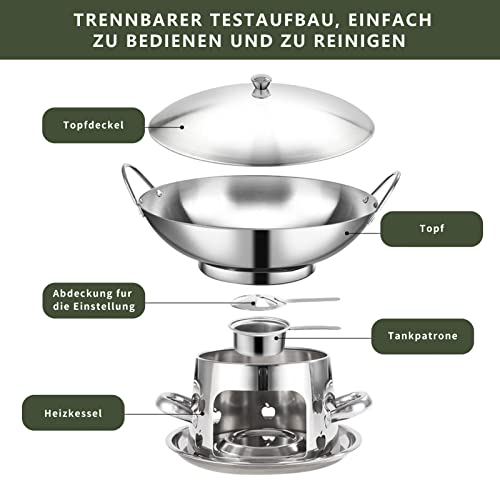 Windschutz aktiv - Detailansicht von Campingkocher Innen Ohne Gas/Strom Deal – Dealfoxx.de