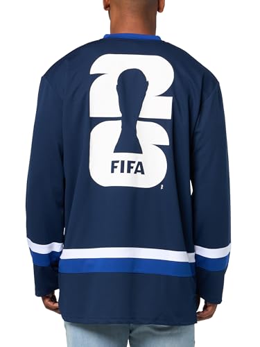 Image of Outerstuff FIFA World Cup 2026 Mens Long Sleeve V-Neck Hockey Jersey