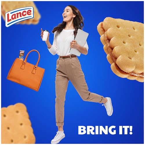 Lance Nekot Peanut Butter Sandwich Cookies Snack Packs, 8 Count 1.75 Oz - image 5