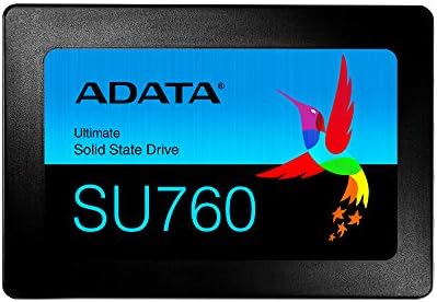 ADATA SU760 512GB 3D NAND 2.5 Inch SATA III Internal SSD (ASU760SS-512GT-C)