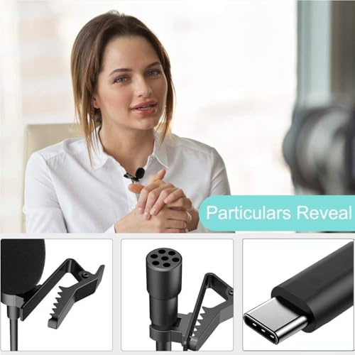Image of Drumstone (𝐋𝐢𝐦𝐢𝐭𝐞𝐝 𝟏𝟓 𝐘𝐄𝐀𝐑𝐒 𝐖𝐀𝐑𝐑𝐀𝐍𝐓𝐘 Universal USB Type-C Wired Microphone for Professional Sound - Perfect for Podcasting, Gaming, and Streaming on All Devices - (Black)