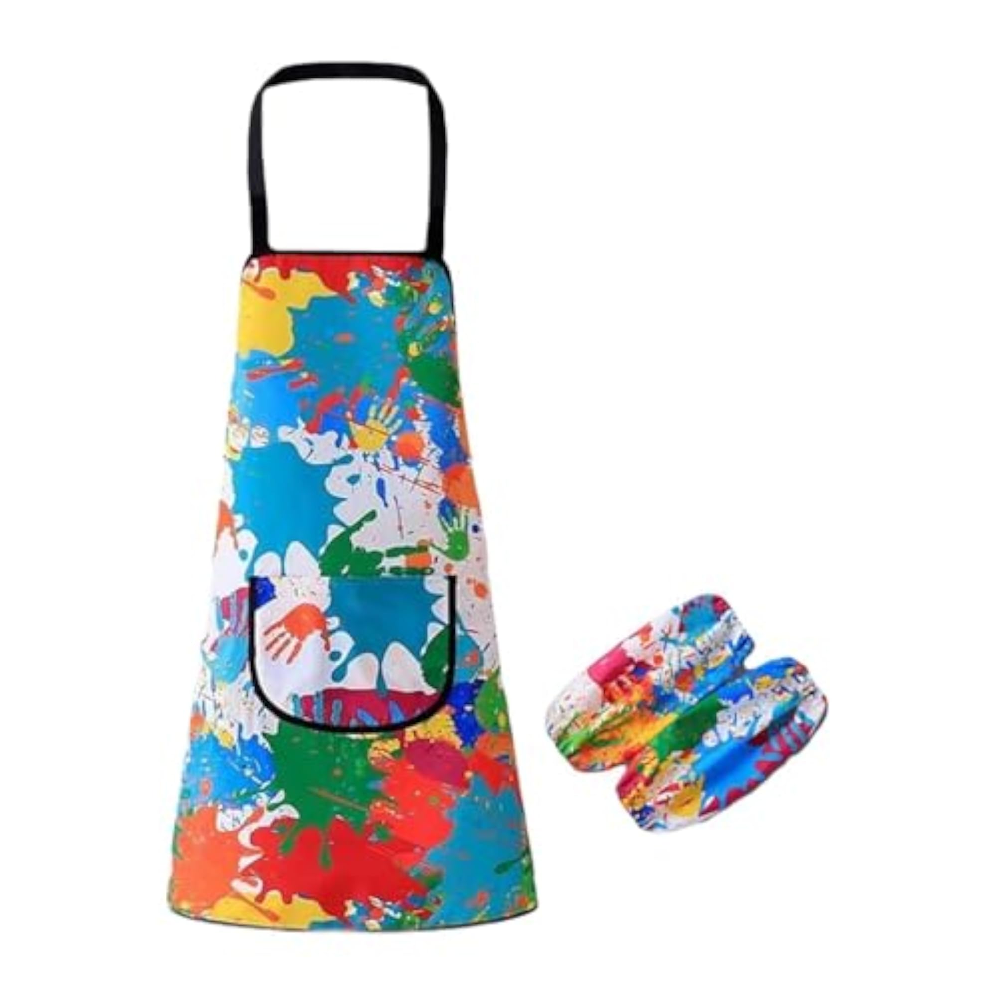 Portable Kids Apron for Cooking & Handwork, Soft Birthday Gift