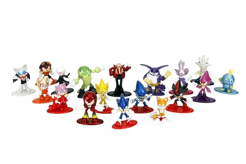 Sonic The Hedgehog 1.65" 18-Pack Die-Cast Figures, Toys for Kids and Adults - Thumbnail 3