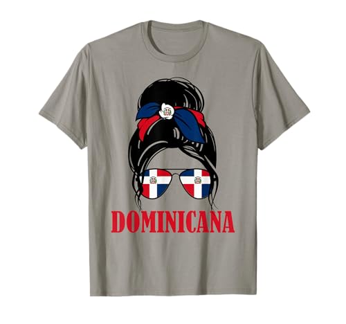 Dominicana Girl Dominican Republic Flag Women Dominicana Camiseta