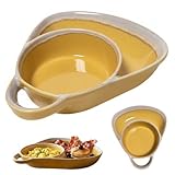 1-teilige Suppen- und Sandwichschalen-Kombination, hitzebeständige Suppen...