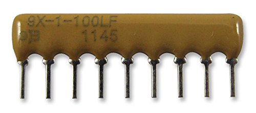 Générique - RES N/W, BUSSED, 10K, 0,25W, SIP, résistances réseau fixes, Qté.1 | 4609M-101-103LF