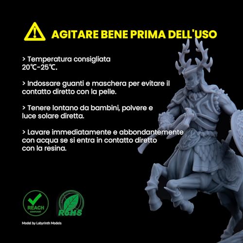 Resina Rápida 3D LCD UV 405nm 2000g Rojo Claro - Fernando Cortés Resina Rápida 3D LCD UV 405nm 2000g Rojo Claro - Fernando Cortés