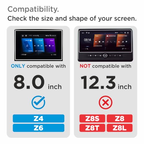 Image of Spartan Shield Screen Guard COMBO for MAHINDRA SCORPIO N 2026 Facelift || 8 INCH INFOTAINMENT + INSTRUMENT CLUSTER Protector || Z4 & Z6 Models || Car Display Accessories [Not Tempered Glass]