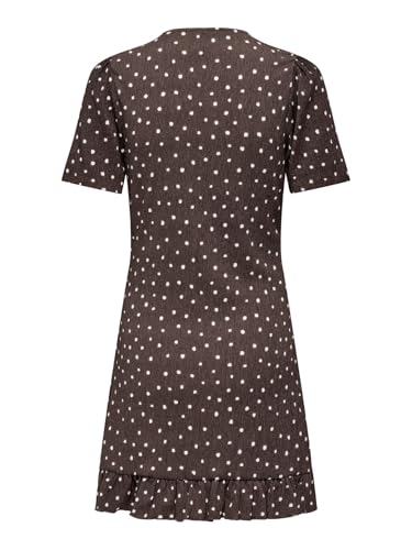 Robe à col en V Onlmolly Life avec manches courtes et sac intégré