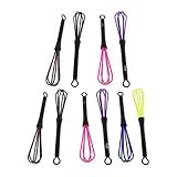 TOOYFUL 10 batedeiras portáteis Sweet Minisize diferentes tinturas de cabelo, misturador oco
