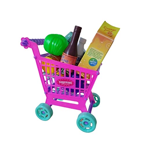 Mini Carrinho Compras Mercado Brinquedo Infantil