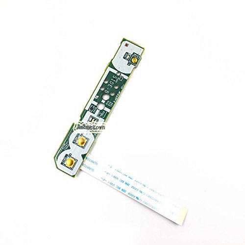 Image of Power Reset Eject Switch Home Button Board with Flex Ribbon Cable for Wii U Wiiu PAD Replacement