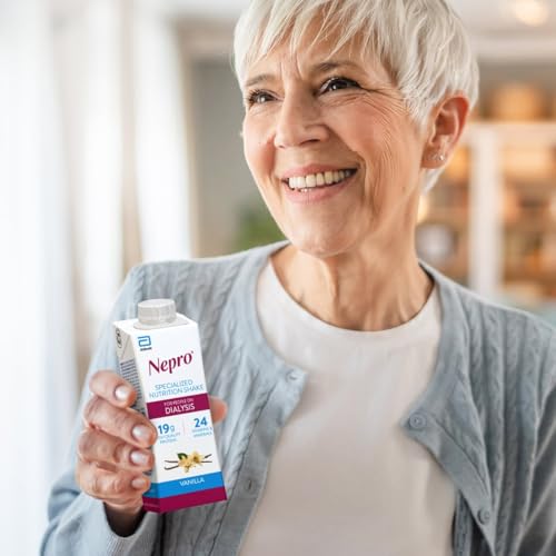 Nepro Nutrition Shake for People on Dialysis, 19g Protein, 420 Calories, Vanilla, 8 fl oz, Pack of 24 - Thumbnail 6