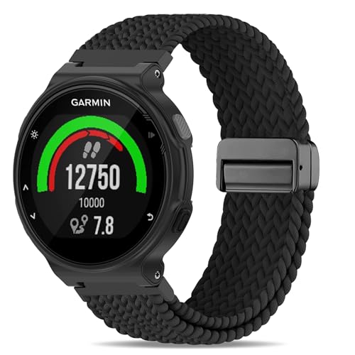 Correa Trenzada de Nylon con Cierre Magnético Compatible Garmin miniatura 1
