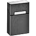 LORWING Aluminio Cigarette Case King Size for Whole Package Cigarettes 20pcs Anti-collision Splash Proof and Scratch Resistant ( Black )