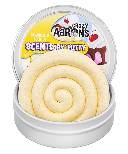 Crazy Aaron's Thinking Putty Banana Split Scented