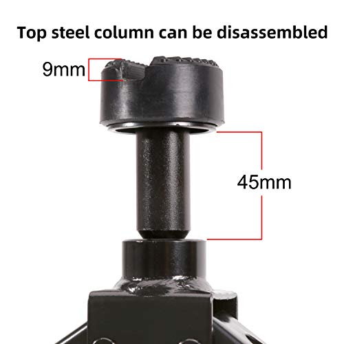 Scherenwagenheber mit ist ein schnelles und arbeitssparendes Design, Tragkraft 1,8 Tonnen, maximale...