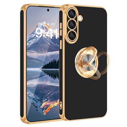 Carcasa Samsung S26 brillante con anillo para fotos y vídeos estables
