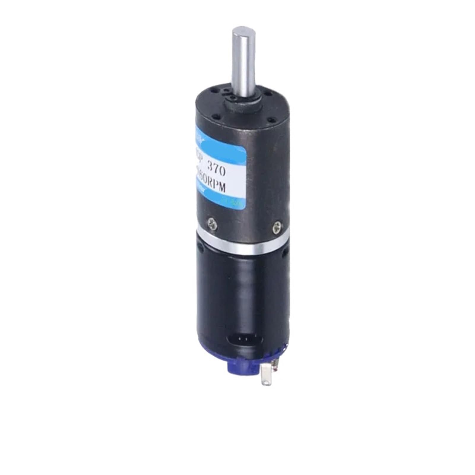 ZIDRMTKVK 12V 3.5W 24V 4W DC Planetary Gear Motor Diameter 24mm MY24GP-370H Electric Engine Low Speed(4mmMotor and bracket,24V 375RPM)