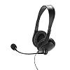 VIVANCO Hoofdtelefoon met microfoon (VoIP) kan worden aangesloten op elke computer met analoge audio-aansluiting