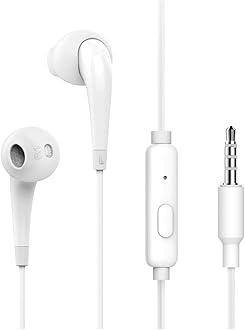 Oraimo OEB-E21 Wired in Ear Earphone with Mic (White)
