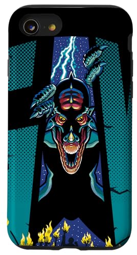 King Kong Skull Island Gaw Monarch Monster Anime Classic Case for iPhone SE (2020) / 7/8