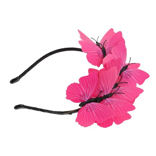 Serre-tête papillons femme pour accessoire coiffure tendance de fête et vacances