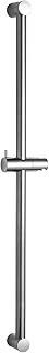 OFFO Shower Slide Bar 33 in Segmental Slide Bar Adjustable Installation Distance 20-32 in with 360° Adjustable Handheld Shower Head Holder for Bathroom, Screw Wall Mounted, Chrome Finish