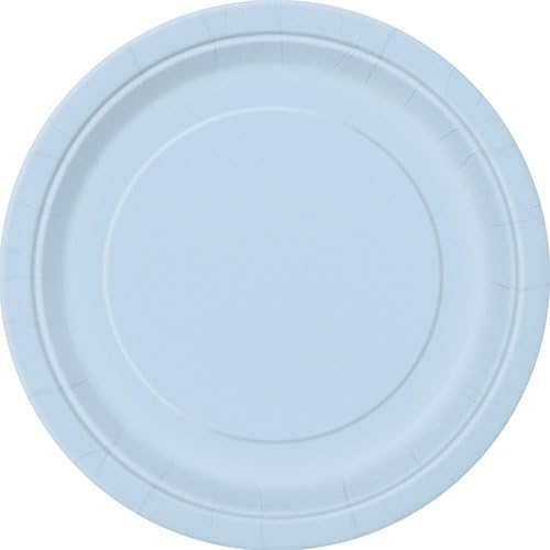baby blue dinner set