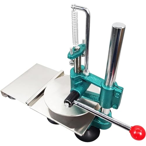 Machine à pâtes et presse à pizza manuelle de 17 cm avec laminoir à pâte robuste
