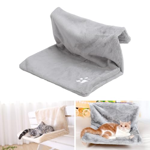Cama do Radiador do Gatinho, Rede de Suspensão Resistente Quente Dobrável do Gato Aconchegante para