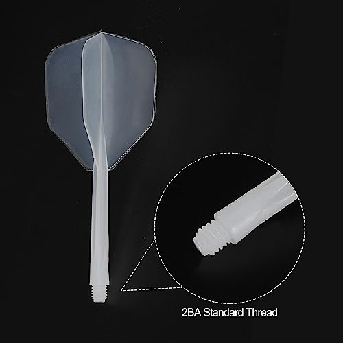 Fléchettes ailettes intégrées PATIKIL en plastique résistant conçues pour durer