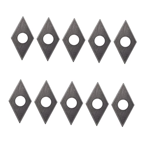 VILLCASE 10 Piezas Cono de Limpieza de Tungsteno para Juntas de Herramienta Resistente para Eliminar Lechada Suciedad y Residuos Azulejos y Grietas