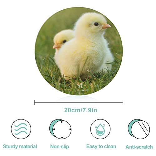 Planches à découper de cuisine robustes Chick Grass 20 cm - 3