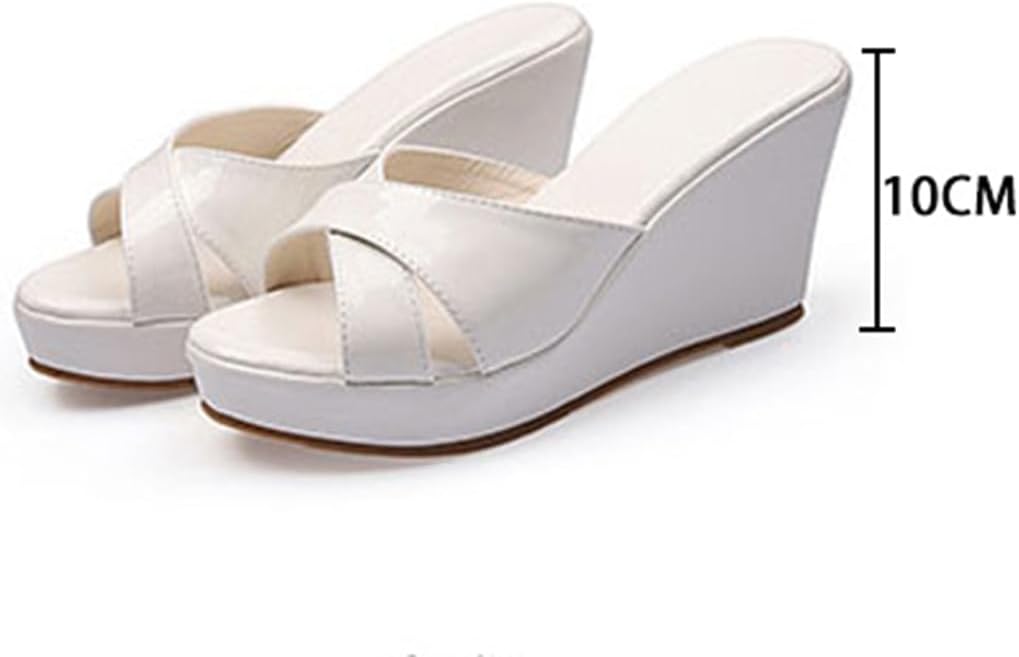 [TQAZQA] サンダル レディース ミュール 厚底 小さいサイズ ウェッジソール ハイヒール 大きいサイズ ビーチサンダル スリ