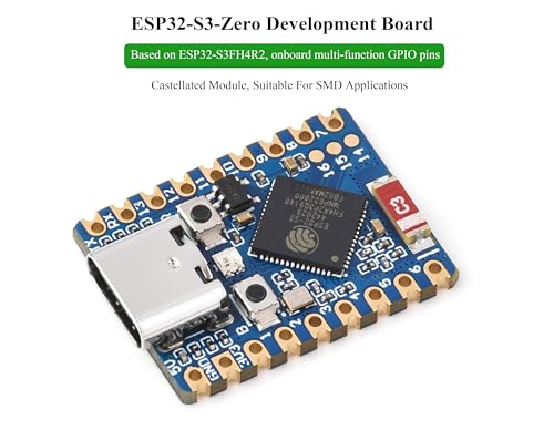 ESP32-S3 Mini Development Board, Based on ESP32-S3FH4R2 Dual-Core Processor, 240MHz, Support 2.4GHz Wi-Fi & Bluetooth 5, Support IoT, Mobile Devices, Wearable Electronic Devices, Smart Homes - Image 2