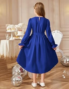 Arshiner Meisjesjurk lange mouwen maxi-jurk kinderen effen maxi-jurk herfst winter swing skaterjurk basic vrijetijdsjurk met zakken partyjurk maat 98-152, A-groen, 110 Arshiner Meisjesjurk lange mouwen maxi-jurk kinderen effen maxi-jurk herfst winter swing skaterjurk basic vrijetijdsjurk met zakken partyjurk maat 98-152, A-groen, 110