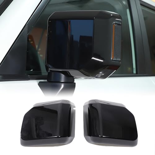 Bekantogy Car Rearview Mirror Cover Compatible with Lexus GX550 2024+/Toyota Land Cruiser Prado 2024+ Door Rear View Mirror Cover Side View Mirror Protective Trim Cover 2PCS/Set (Piano Black)