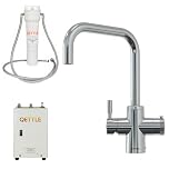 QETTLE Original Square Spout Boiling Water Tap (Chrome, 2 Litre Boiler)