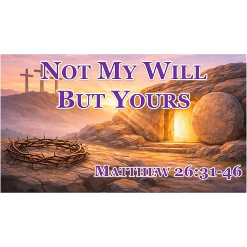 Not My Will But Yours (Matthew 26:31-46)