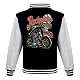 Collegejacke Gasoline Bandit Rockabilly Baseballjacke