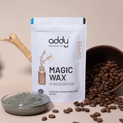 Addy Organics Magic Wax Powder instant Hair Removal wax powder for All Types of Hair & Skin, Hands, Legs, Underarms, Bikini (Private Part) Area (Unisex adult,100 g) (Coffee) (B0BJBBWCS1) Amazon Price History, Amazon Price Tracker